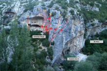 climbing topo rodellar criminal tango