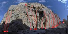 Kalymnos Sympleglades climbing topo