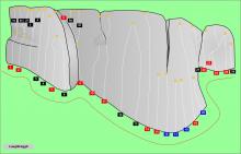 climbing topo Luegibrüggli