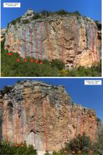 climb Santa Linya topo