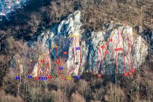 Basler Jura Hofstetten Flüh topo